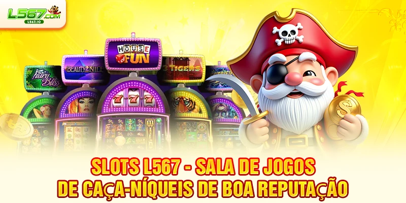 Slots L567 - Sala de jogos de caça-níqueis de boa reputação